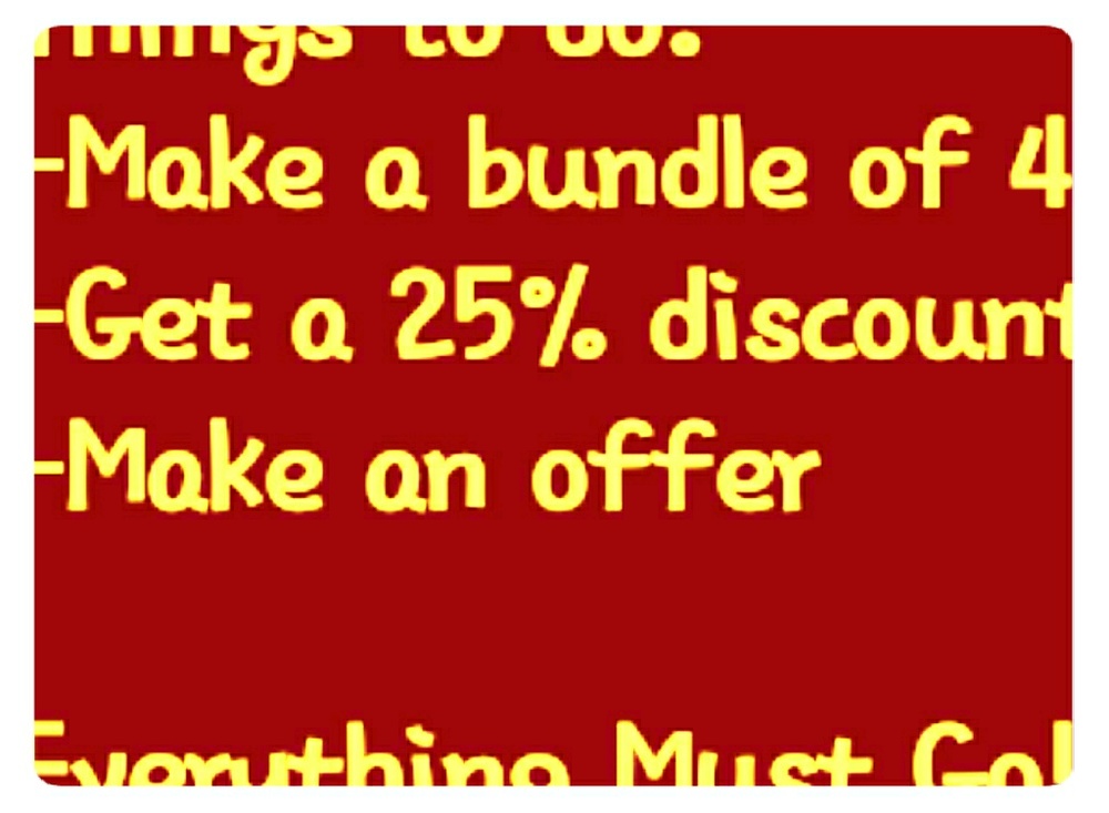 Everything Must Go